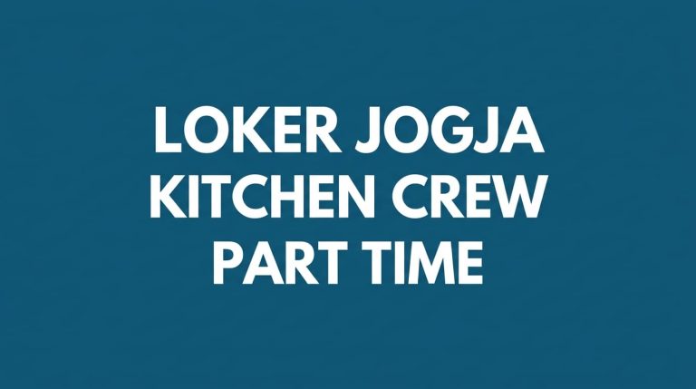 Lowongan Kerja CO.BE Coffee Jogja: Posisi Kitchen Crew (Part Time WFO)